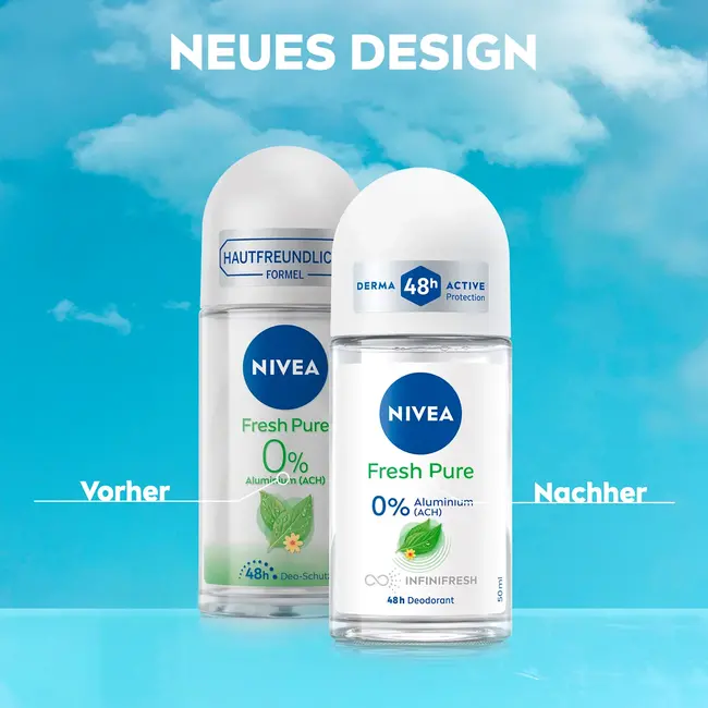NIVEA Deo Roll-on Fresh Pure 50.0 ml