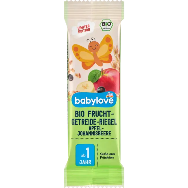 babylove Fruitreep Appel-johannesbes Vanaf 1 Jaar 25.0 g