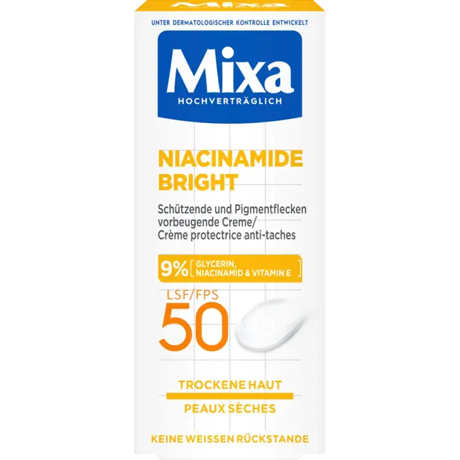 Mixa Crème  Niacinamide Bright LSF 50 50.0 ml