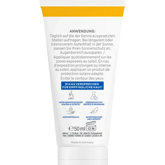 Mixa Crème  Niacinamide Bright LSF 50 50.0 ml