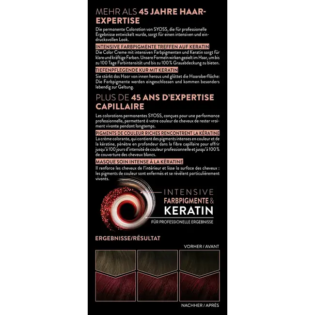 Syoss Haarverf 4_22 Helderrood 1.0 St