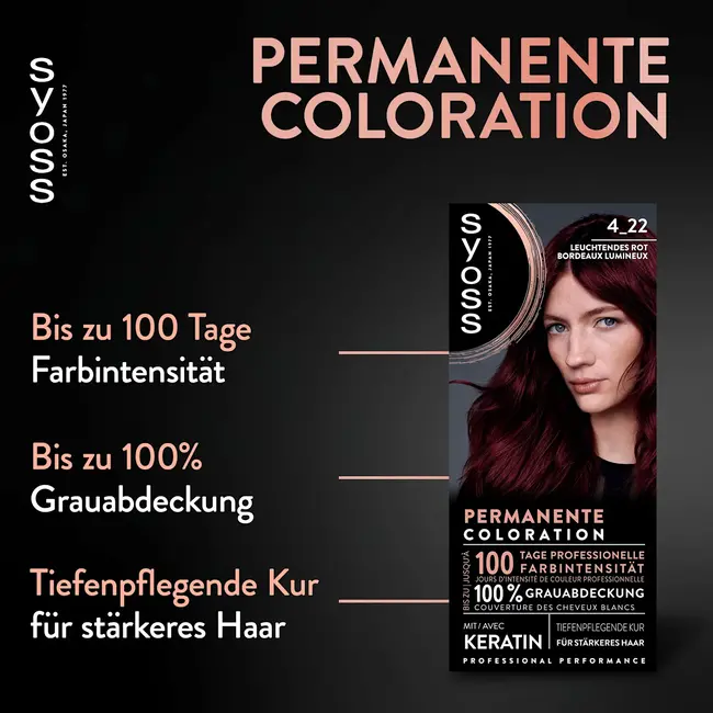 Syoss Haarverf 4_22 Helderrood 1.0 St