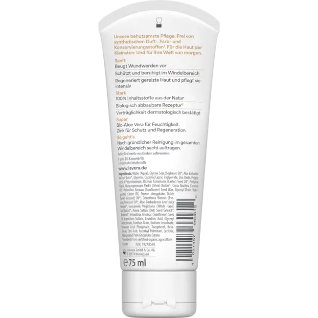 lavera Wondbeschermingscrème 75.0 ml