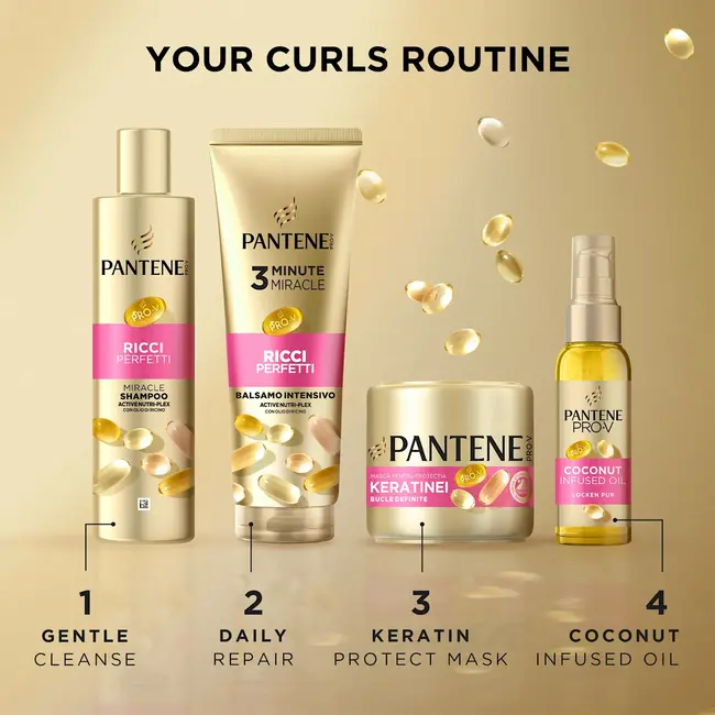 PANTENE PRO-V Shampoo Krullen Puur 300.0 ml