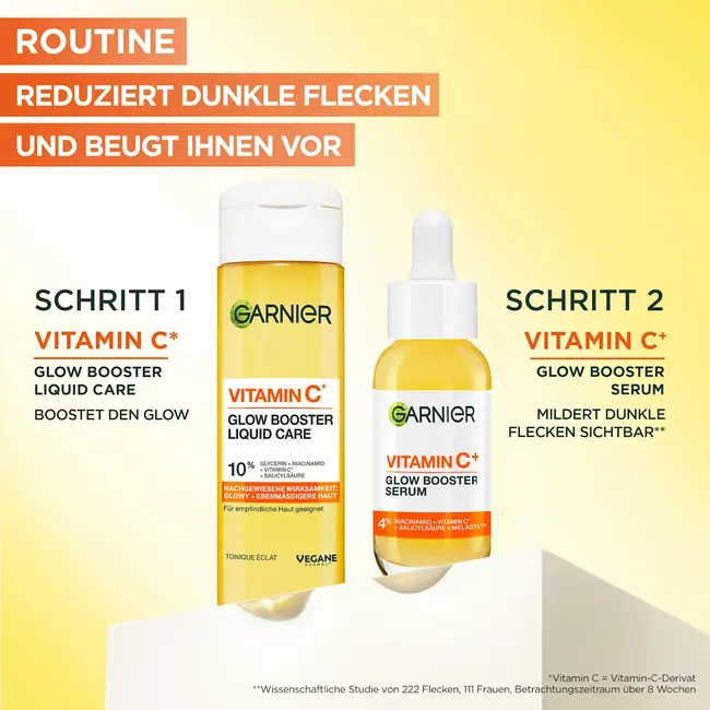 Garnier Skin Active Toner Vitamine C Glow Liquid Care 120.0 ml