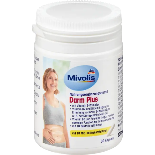 Mivolis Darm Plus Capsules 30 St 10.0 g