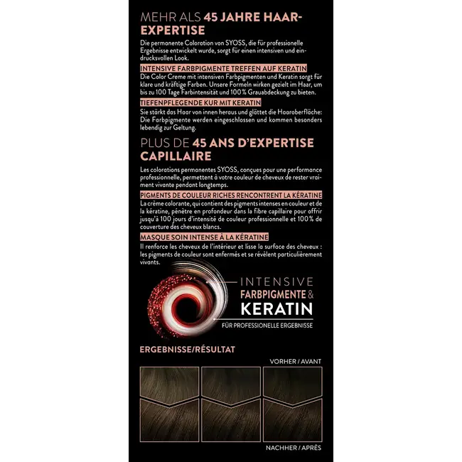 Syoss Haarverf 4_1 Middelbruin 1.0 St