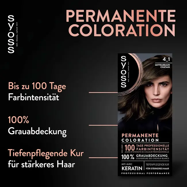 Syoss Haarverf 4_1 Middelbruin 1.0 St