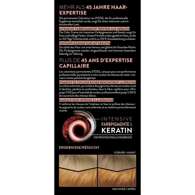 Syoss Haarverf 8_7 Honig Blond 1.0 St