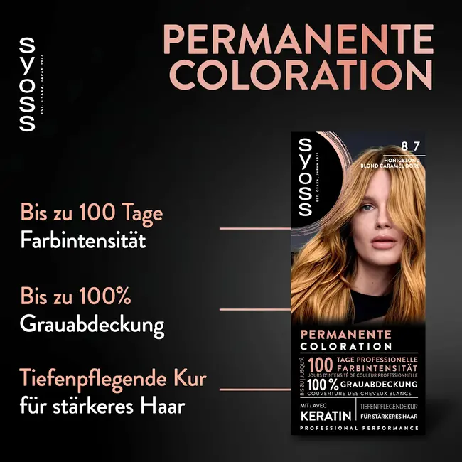 Syoss Haarverf 8_7 Honig Blond 1.0 St