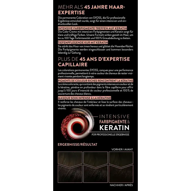 Syoss Haarverf 2_1 Natuurlijk Diepbruin 1.0 St