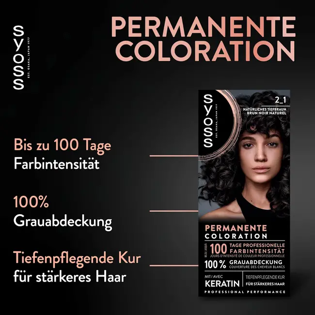 Syoss Haarverf 2_1 Natuurlijk Diepbruin 1.0 St