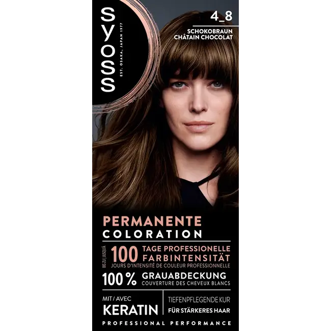 Syoss Haarverf 4_8 Chocoladebruin 1.0 St