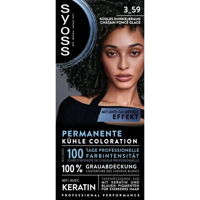 Syoss Haarverf 3_59 Koel Donkerbruin 1.0 St