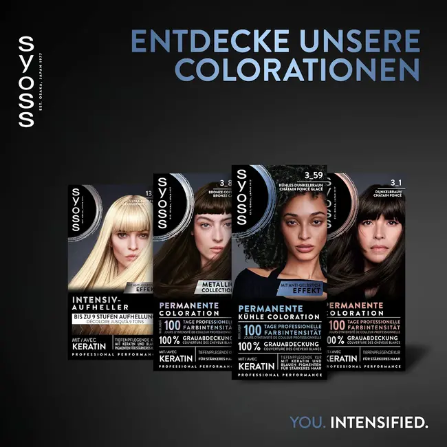 Syoss Haarverf 3_59 Koel Donkerbruin 1.0 St