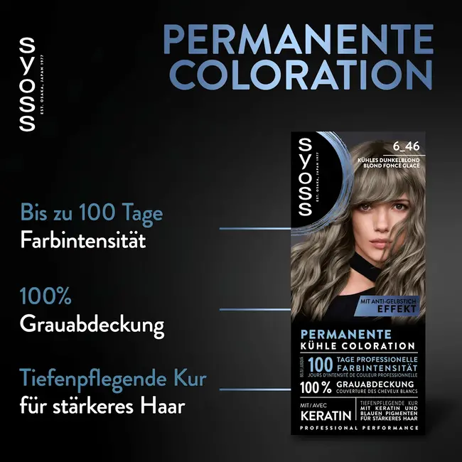 Syoss Haarverf 6_46 Koel Donkerblond 1.0 St