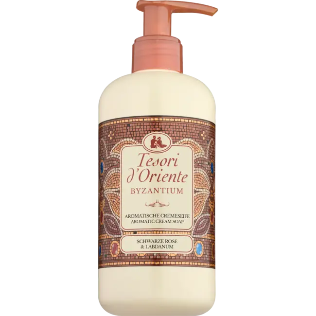 Tesori d'Oriente Vloeibare Zeep Byzantium, Zwarte Roos & Labdanum 300.0 ml