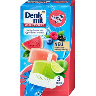 Denkmit Denkmit WC Geurreiniger Fruity Trio
