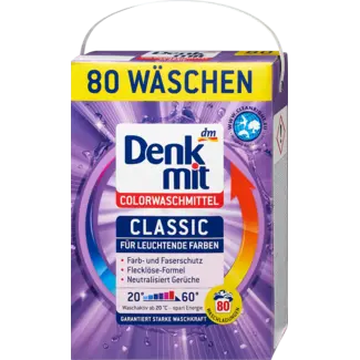 Denkmit Denkmit Kleur Wasmiddel Poeder 80.0 Wl