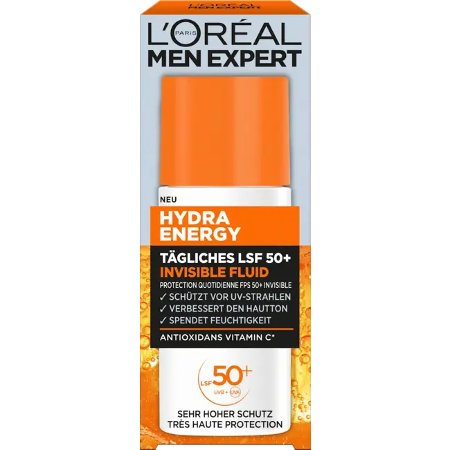 L'ORÉAL PARiS MEN EXPERT Gezichtscrème Hydra Energy SPF 50+ 50.0 ml
