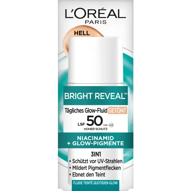 L'ORÉAL PARiS REVITALIFT Fluid Glow Bright Reveal Getint Licht LSF 50 50.0 ml