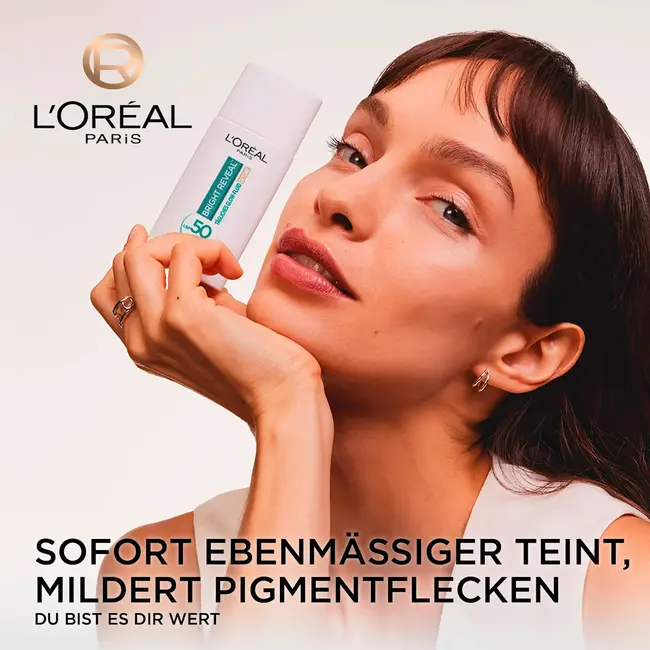 L'ORÉAL PARiS REVITALIFT Fluid Glow Bright Reveal Getint Licht LSF 50 50.0 ml