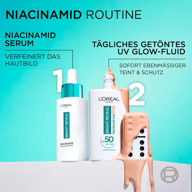 L'ORÉAL PARiS REVITALIFT Fluid Glow Bright Reveal Getint Licht LSF 50 50.0 ml