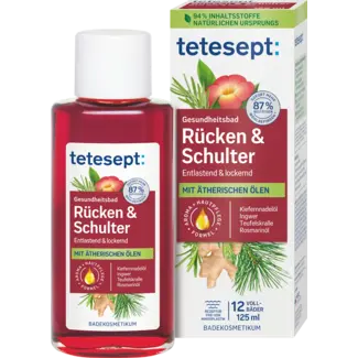 tetesept tetesept Gezondheidsbad Rug & Schouder