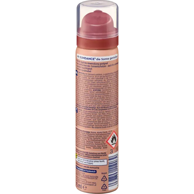 SUNDANCE Sunspray Face Invisible Protect LSF 50 75.0 ml