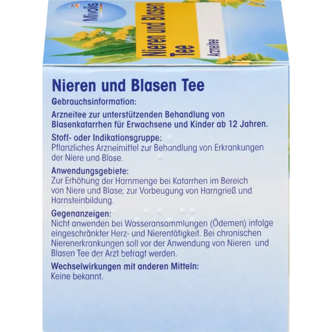 Mivolis Medicijnthee, Nieren & Blaasthee (12 Zakjes) 18.0 g