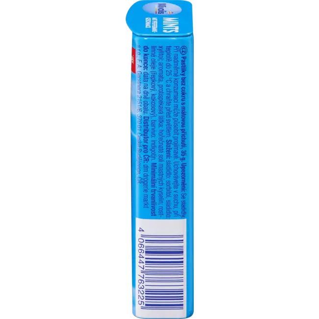 Mivolis Pastilles, Mints Pepermunt, Suikervrij 35.0 g