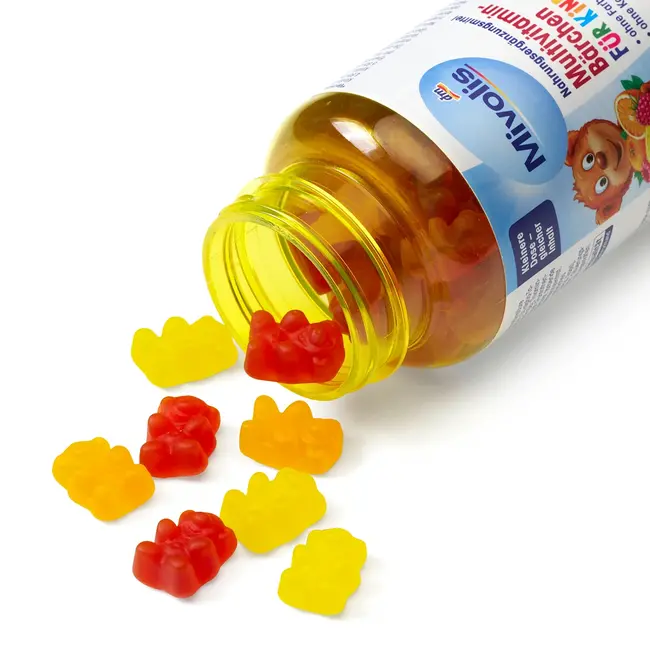 Mivolis Multivitamineberen Voor Kinderen Fruitgummies, 60 St. 120.0 g