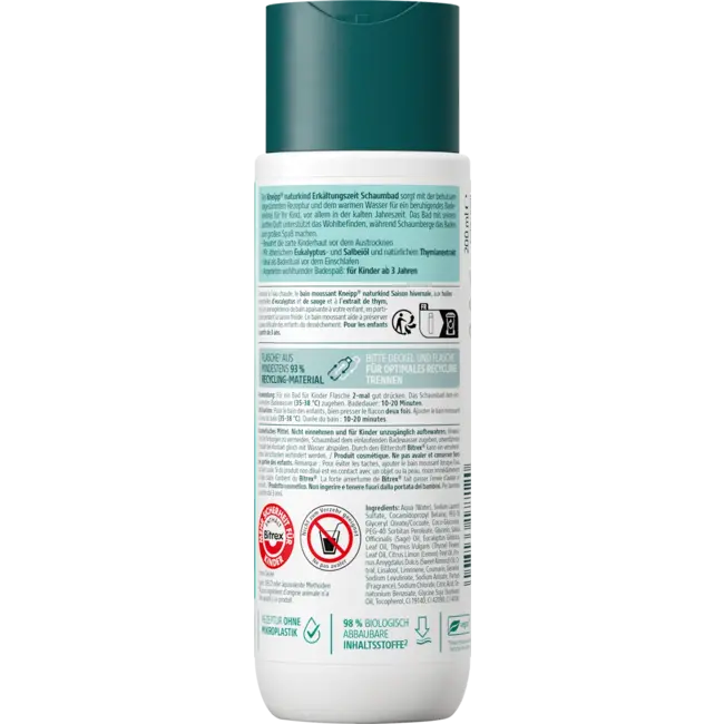 Kneipp Naturkind Schuimbad Verkoudheidstijd 200.0 ml