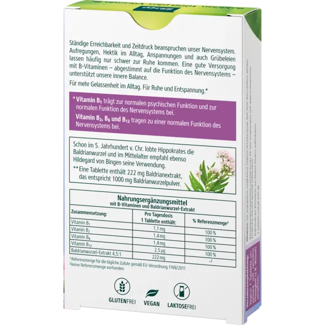 Kneipp Valeriaan 1000 Tabletten 30 Stuks 15.0 g