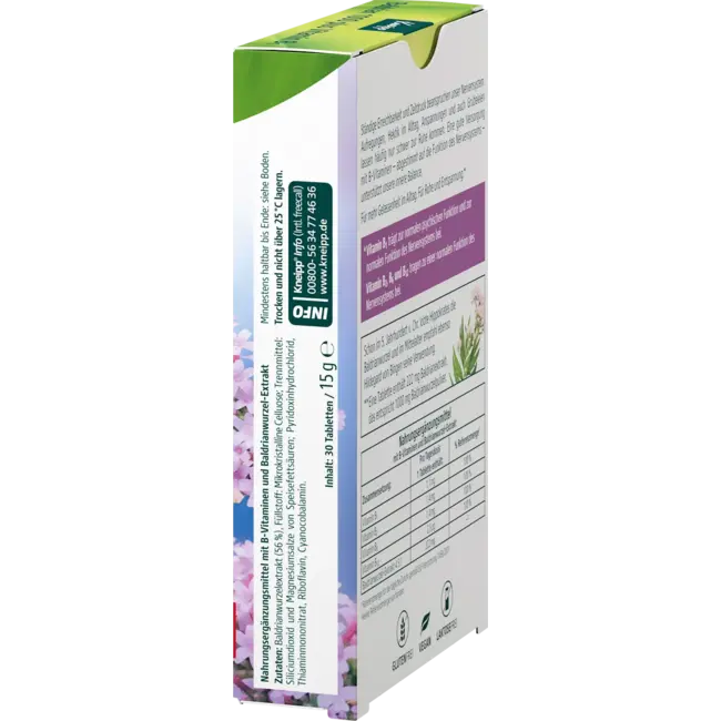 Kneipp Valeriaan 1000 Tabletten 30 Stuks 15.0 g