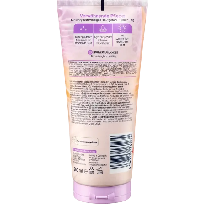 Balea Bodylotion Shimmer Summer Island 200.0 ml