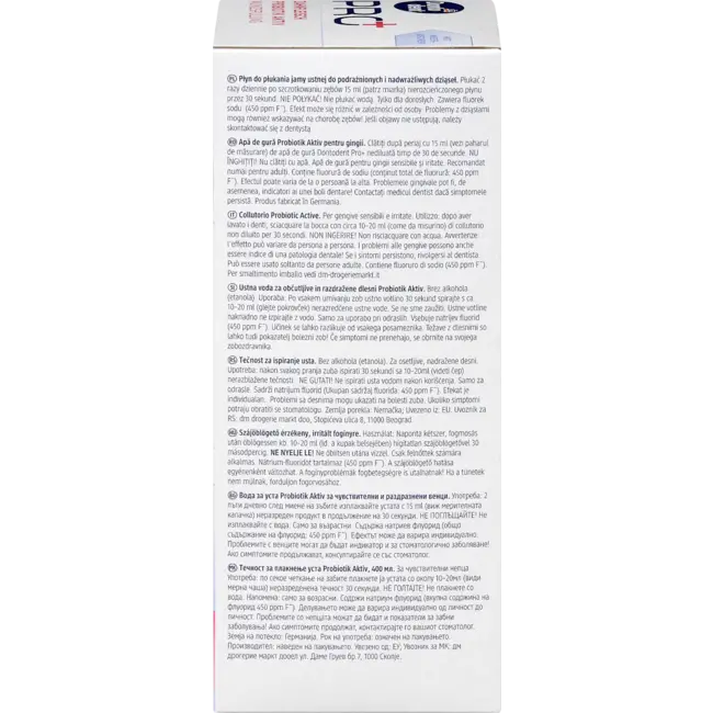 Dontodent PRO+ Mondspoeling PRO+ Tandvlees Probiotica Actief 400.0 ml