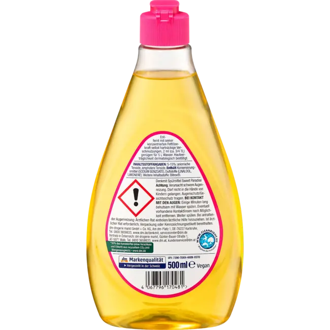 Denkmit Afwasmiddel Sweet Paradise 500.0 ml