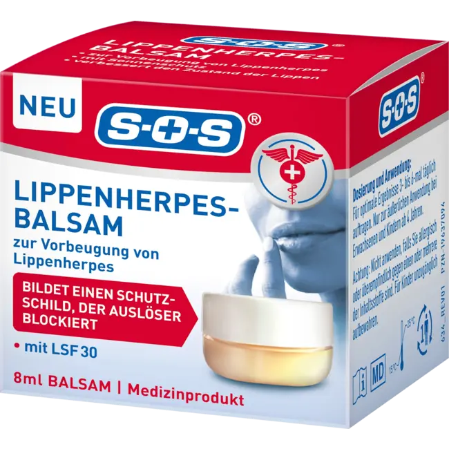 SOS Lippenherpes Balsem 8.0 ml