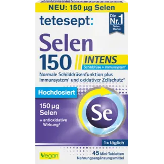 tetesept tetesept Selenium 150 Intense Mini Tablet 45 St