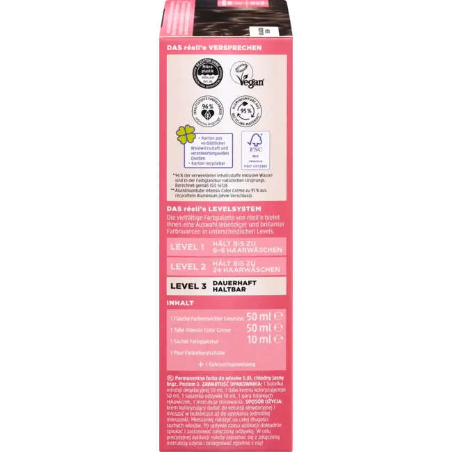 réell‘e Haarverf 5.01 Koel Lichtbruin 1.0 St