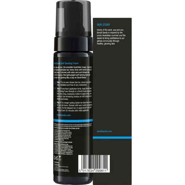 Bondi Sands Zelfbruinend Schuim Donker + Applicatiehandschoen 200.0 ml