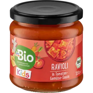 Dmbio dmBio Menu Ravioli Tomaat, Groenten, Vanaf 3 Jaar