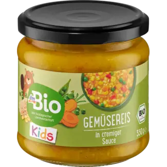 Dmbio dmBio Menu Rijst Met Groenten, Vanaf 3 Jaar