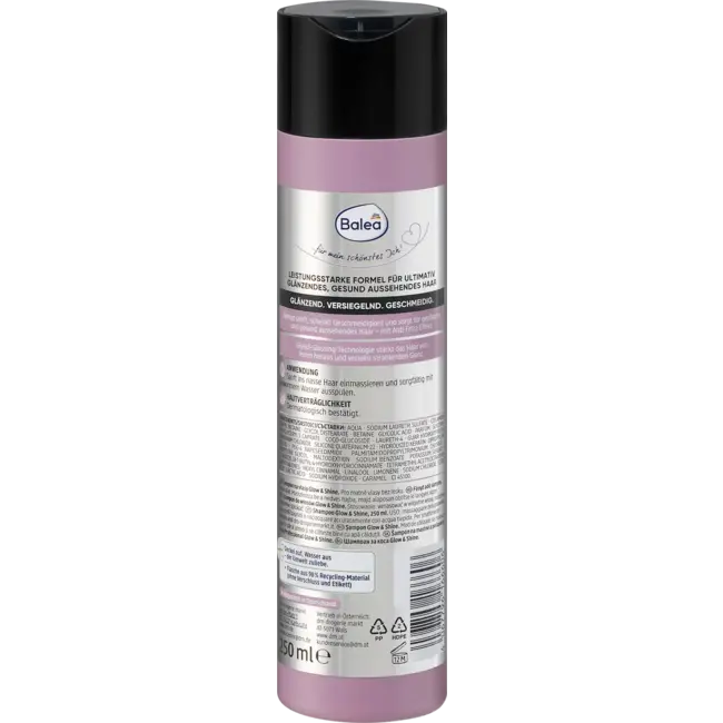 Balea PROFESSIONAL Shampoo Glow & Shine 250.0 ml