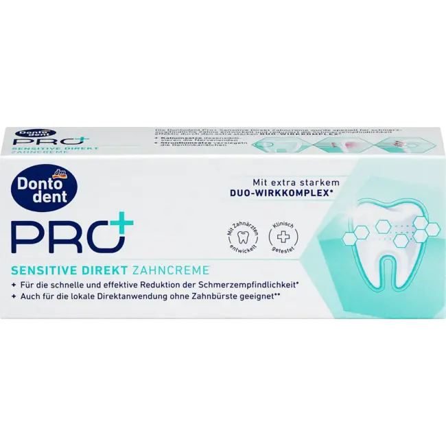 Dontodent PRO+ Tandpasta Sensitive Direct 75.0 ml