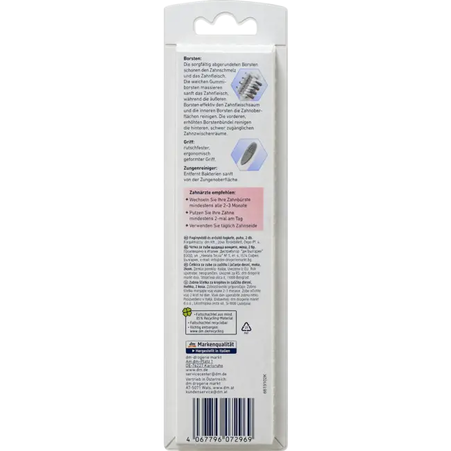 Dontodent PRO+ Tandenborstels Tandvleesbescherming & Versterking, Zacht 2 St