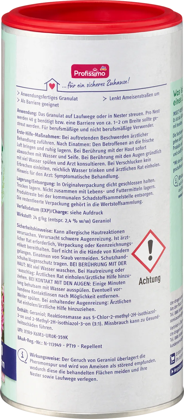 Profissimo Mierenstop-granulaat 200.0 g - Duitse Voordeel Drogist