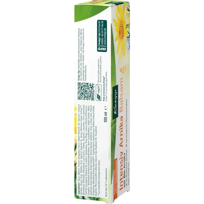Kneipp Arnika Balsem Intensief 100.0 ml
