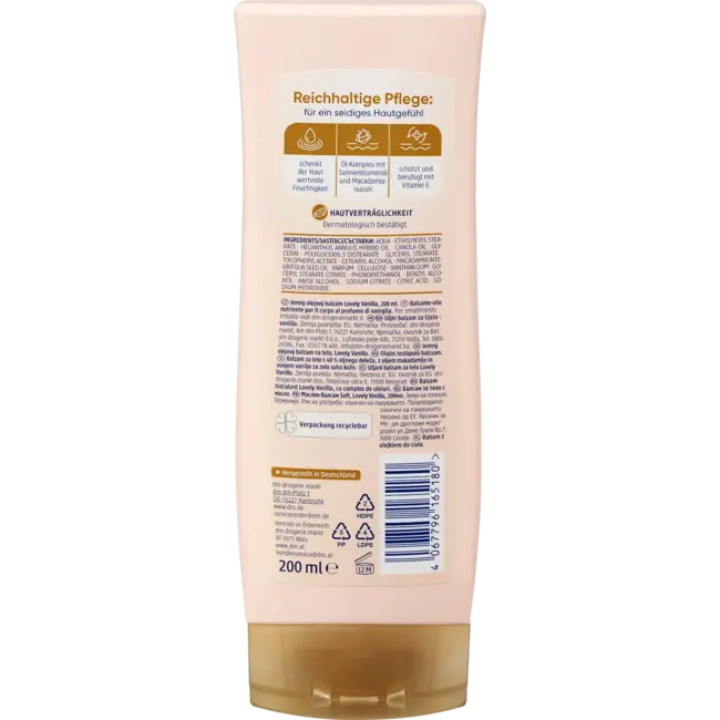 Balea Soft-oil Balsem Lovely Vanilla 200.0 ml